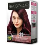 Ematcrt Sea Color 2 Tüp Krem Saç Boyası Seti Şarap Kızılı No:4.65 Canlandırıcı Etki ile Kalıcı Renkler