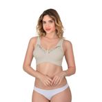 Emay 181B Dantelli Toparlayıcı Ten Cotton Sütyen