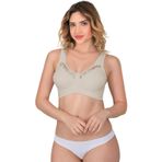 Emay 181B Dantelli Toparlayıcı Ten Cotton Sütyen