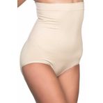 Emay 2008 Yüksek Bel Ten Kadın Slip Korse