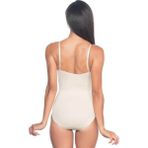 Emay 2072 Desenli Slip Body Beyaz Kadın Korse