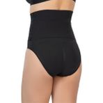 Emay 2090 Önü Dantelli Yüksel Bel Slip Siyah Korse