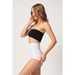 Emay 2842 Lazer Dantelli Beyaz Kadın Slip Korse