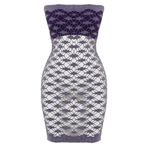Emay 5034 Mor Straplez Seamless Kadın Korse