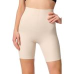 Emay Kadın Bej Lazer Kesim Boxer Korse, Bej, L