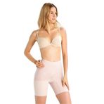 Emay Kadın Siyah Uzun Paçalı Seamless Boxer Korse 3003, Bej, L