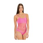Emay Seamless Fileli Bayan Body Fuşya 5041, Fuşya, S