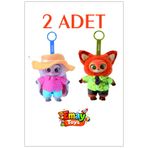 emay toys Zootopia zootropolis peluş figür 2 ADET birlikte blind box süpriz oyuncak anahtarlarlık