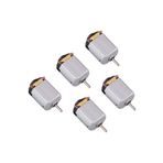 EmAyCenter 5 Adet DC Motor, Deney Motoru, 3V, 6V Motor Yüksek Devir Dinamo Motor