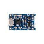EmAyCenter 5 Adet TP4056 Korumalı Lityum Lipo Pil Şarj Devresi Micro Usb Batarya