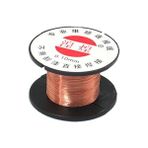 Emaye Kaplı Bakır Yol Çekme Teli 0,10MM 10 Metre - Renkli