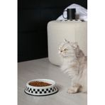 Emaye Kedi Köpek Mama Ve Su Kabı Dama