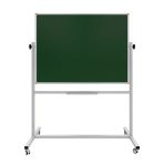 Emaye Yüzey 360° Dönerli Mobil Yazı Tahtası 90X120cm Yeşil