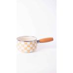 Emaylab Beige Emaye Tava 16CM (1,3 Litre) - Krem