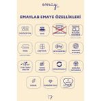 Emaylab Black Cupid Çaydanlık Kapağı (Yedek Kapak) - Krem
