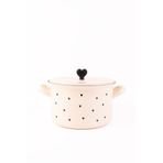 Emaylab Black Cupid Emaye 20 cm Tencere