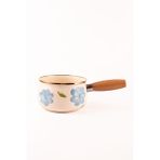 Emaylab Bloom Ahşap Saplı Emaye 16 cm Sos Tavası
