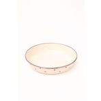 EMAYlab Cupid Emaye Bowl Tabağı - Bowl Kase - Salata Kasesi - Sunum Kasesi 21cm