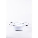Emaylab Love Emaye Çukur Makarna ve Salata Tabağı 24CM