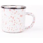 Emaylab Speckles Emaye Kupa - Pembe