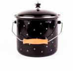Emaylab Star Emaye Bakraç 20 cm 3litre - Siyah