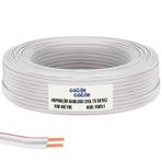 Emba Bilişim Beyaz 100 mt 2x0.75 Cable Elektrik Kablosu