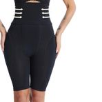 EMBA KORSE Silikon Süngerli Basen ve Popo Dolgulu Kum Saati Şekillendirici Dolgunlaştırıcı Hip Dips (SİYAH, L-XL)