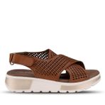 EMBER-G Kadın Deri Sandalet Taba