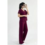 EmcyFiora Kadın Salaş Şıklık Modal Eşofman Takımı – Oversize Üst & Geniş Paça Alt