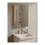 Emdief Home Aynalı Banyo Dolabı Tek Kapaklı 60X40X15 cm