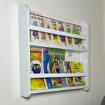 Emdief Home Carmen Serisi Beyaz Renk 2 Raflı Montessori Kitaplık – Çocuk Odası Kitaplığı