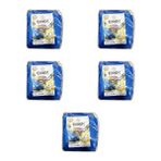 Emek Çadır Kumaşı Branda Tente Uv Güneşlik Gölgelik Koruma Yağmur Su Geçirmez - 3x7 Metre - 5 Paket Mavi