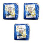 Emek Çadır Kumaşı Branda Tente Uv Güneşlik Gölgelik Koruma Yağmur Su Geçirmez - 5x5 Metre - 3 Paket Mavi