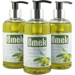 Emek Doğal Sıvı Zeytinyağı Sabunu 250 ml 3'lü Paket %100 Doğal İçeriklerle Üretilmiştir