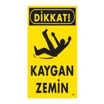 Emek İkaz Levhaları Dikkat Kaygan Zemin Uyarı/ikaz Levhası EMEK402