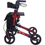 Emek Sağlık Alüminyum Lüks Rollator Yürüteç Kırmızı - 80 cm