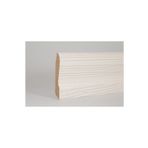 Emek Yapı Laminant Parke Süpürgelik 6cm Beyaz Çam 7300