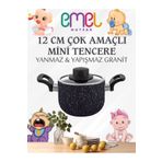 Emel Cooking Goods EMEL 12 cm Ek Gıda Mama Tenceresi