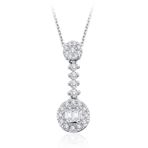 Emel Diamond 0.17 ct Pırlanta Baget Kolye