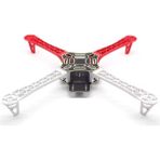 Emes Robotik F450 Drone Frame Drone Gövdesi - Iniş Takımı Dahil Değildir - Kırmızı - Beyaz