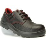 Emex Anıl Yağmurluk Iş Ayakkabısı Deri Kışlık Bağcıklı - 40 - Siyah