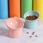emey e-ticaret Kedi Köpek Mama Su Kabı, Mama Ve Su Bowl Kabı,Plastik. (MİX)