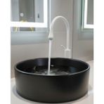 Emfa Aksesuar Beyaz Çanak Lavabo Bataryası Modern Tasarım Banyo Bataryası