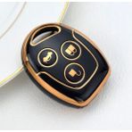 Emii Auto Spare Parts Ford Focus 2 Fiesta Mondeo Fusion Transit Ka Galaxy Mk1 Mk2 Mk3 MK567 Anahtar Kılıfı - Siyah - Gold