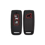 emii auto spare parts Honda Pcx 2021-22-23-24-25 Model-Honda Xadv 350 2023-24-25 Model Anahtar Kılıfı Siyah/PETEKLİ