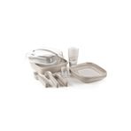 EMİLA HOME EmilaHome Lovely Piknik Seti Bej 6 lı Set