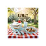 EMİLA HOME EmilaHome Lovely Piknik Seti Turkuaz 6 lı Set