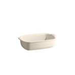 Emile Henry 29649 Dikdörtgen 22x14 cm Ekru Fırın Kabı