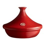 Emile Henry 345626 27 cm 3L Kırmızı Tajin