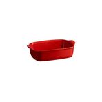 Emile Henry Burgundy Dikdörtgen 42.5x28 cm Kırmızı Fırın Kabı